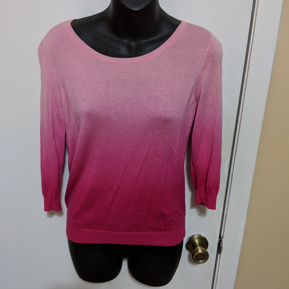 Ralph Lauren pink ombre top